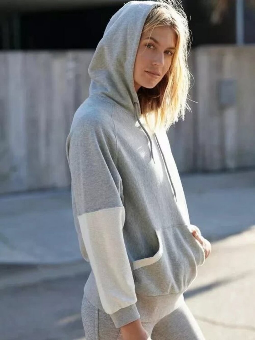 Free People Movement Women's Hawking Hoodie Oversized Pullover Sweatshirt Sz XS